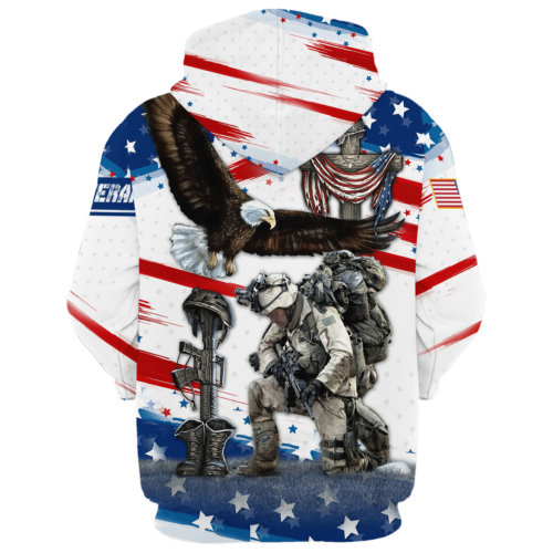 VETERAN NV-VETERAN-22 Premium Microfleece Zip Hoodie