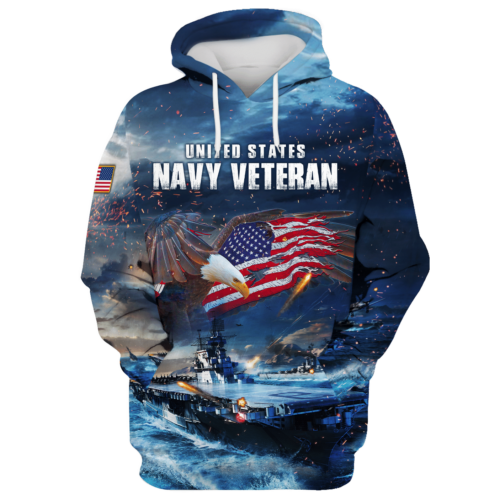 NAVY NTD-1310-NA-02 Premium Microfleece Hoodie