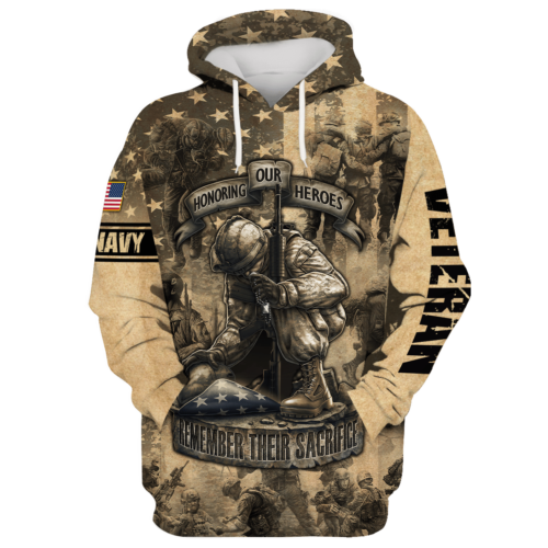 NAVY NTD-1210-NA-02 Premium Microfleece Hoodie