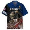 NAVY HLT-3011-NV-01 Premium Hawaiian Shirt