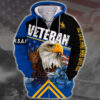 AIR FORCE NTD-2310-AF-01 Premium Microfleece Zip Hoodie