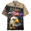 NAVY NTD-0411-NA-01 Premium Hawaiian Shirt