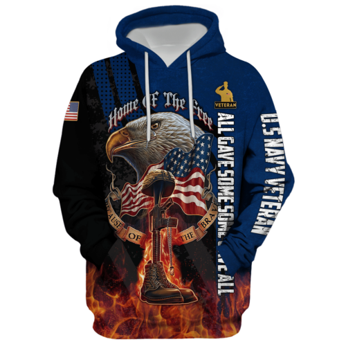 NAVY HLT-2311-NV-01 Premium Microfleece Hoodie