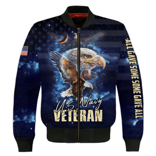 NAVY HLT-0712-NV-01 Premium Bomber