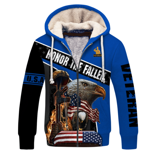 AIR FORCE NTD-2310-AF-01 Premium Heavy Fleece Zip Hoodie