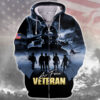 AIR FORCE HLT-1810-AF-02 Premium Microfleece Zip Hoodie