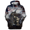 VETERAN NV-VETERAN-27 Premium Microfleece Hoodie