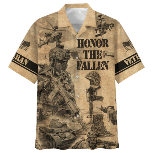 VETERAN NV-VETERAN-27 Premium Hawaiian Shirt