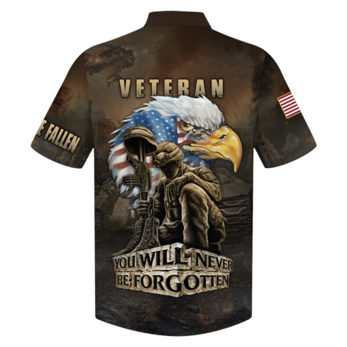 VETERAN HBL-VTR-10 Premium Hawaiian Shirt