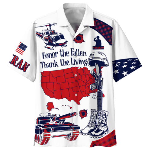 VETERAN HBL-VTR-19 Premium Hawaiian Shirt