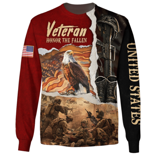 VETERAN HBL-VTR-24 Premium Microfleece Sweatshirt