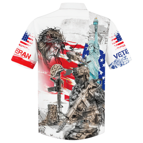 VETERAN NV-VTR-27 Premium Hawaiian Shirt