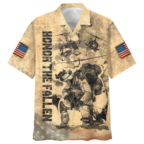 VETERAN NV-VTR-33 Premium Hawaiian Shirt