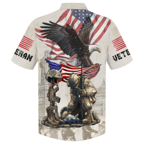 VETERAN NV-VTR-34 Premium Hawaiian Shirt