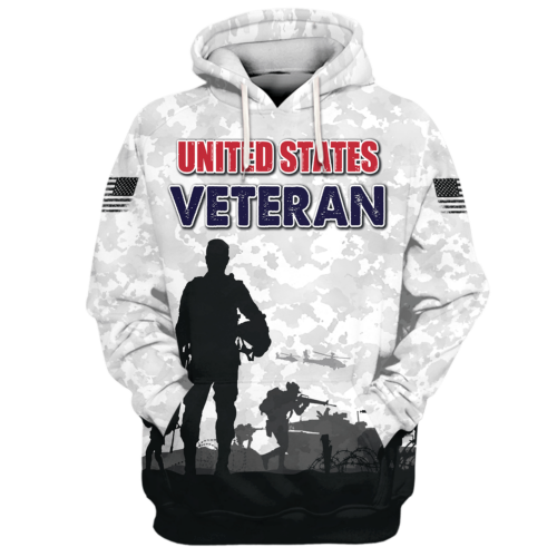 VETERAN UXVET27-NV Premium Microfleece Hoodie