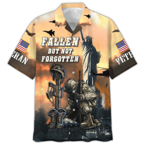 VETERAN NV-VTR-47 Premium Hawaiian Shirt