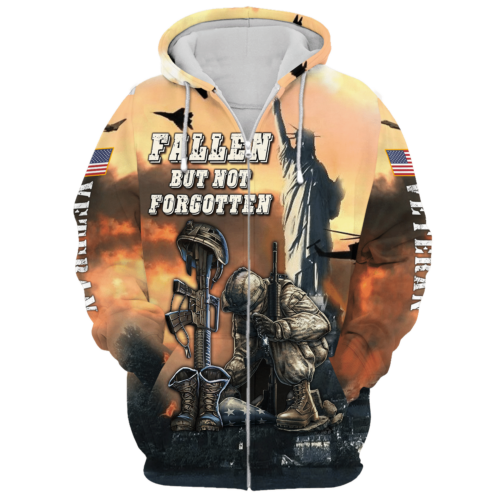 VETERAN NV-VTR-38 Premium Microfleece Zip Hoodie