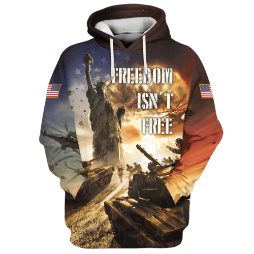 VETERAN HBLVTR67 Premium Microfleece Hoodie