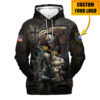 VETERAN HBLVTR52 Premium Microfleece Hoodie