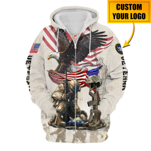 VETERAN NV-VTR55 Premium Microfleece Zip Hoodie