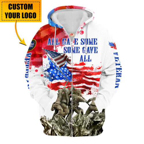 VETERAN NV-VTR56 Premium Microfleece Zip Hoodie