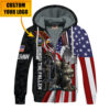 VETERAN NV-VTR61 Premium Heavy Fleece Zip Hoodie