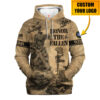 VETERAN HBLVTR66 Premium Microfleece Hoodie