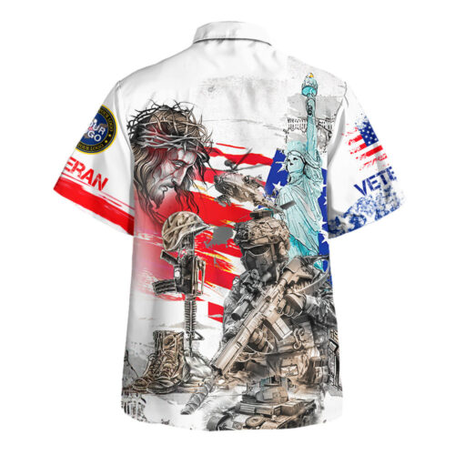 VETERAN NV-VTR64 Premium Hawaiian Shirt