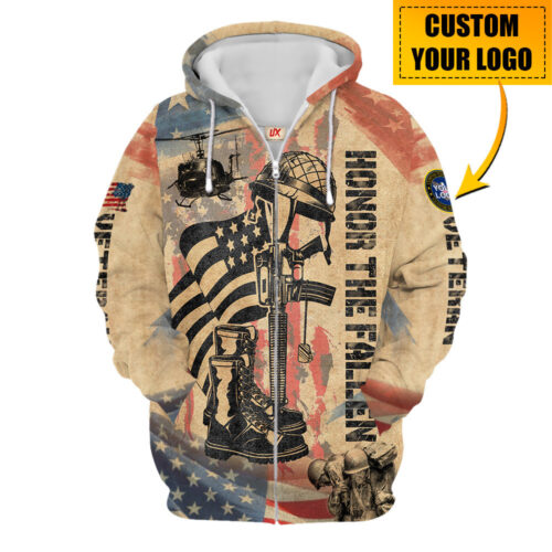 VETERAN NV-VTR65 Premium Microfleece Zip Hoodie