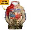 VETERAN HBLVTR43 Premium Microfleece Hoodie