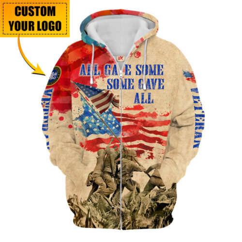 VETERAN NV-VTR67 Premium Microfleece Zip Hoodie