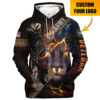 VETERAN HBLVTR47 Premium Microfleece Hoodie