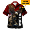 VETERAN HBLVTR43 Premium Hawaiian Shirt