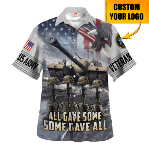 VETERAN HBLVTR47 Premium Hawaiian Shirt