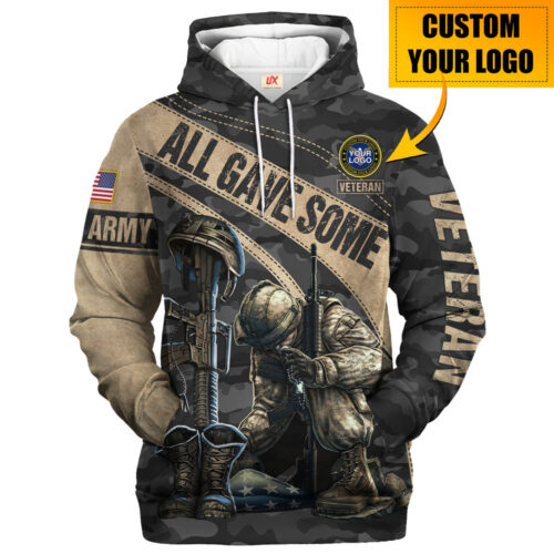 VETERAN HBLVTR51 Premium Microfleece Hoodie