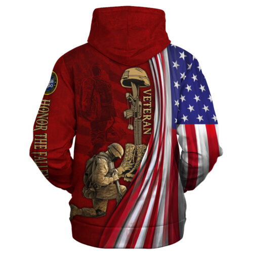 VETERAN HBLVTR60 Premium Microfleece Hoodie