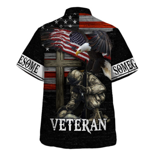 VETERAN HBLVTR62 Premium Hawaiian Shirt