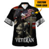 VETERAN NV-VTR72 Premium Hawaiian Shirt