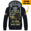 VETERAN HBLVTR59 Premium Heavy Fleece Zip Hoodie