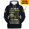 VETERAN HBLVTR41 Premium Microfleece Hoodie