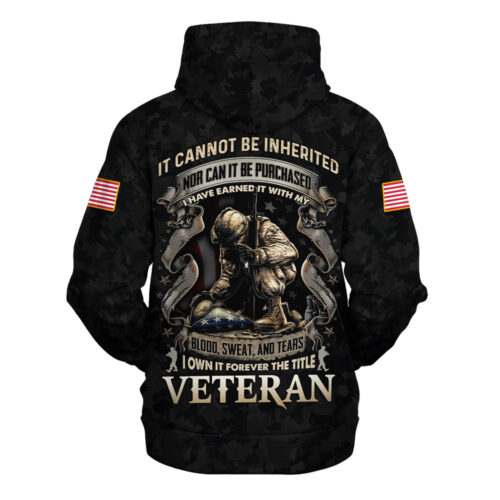 VETERAN NV-VTR71 Premium Microfleece Hoodie