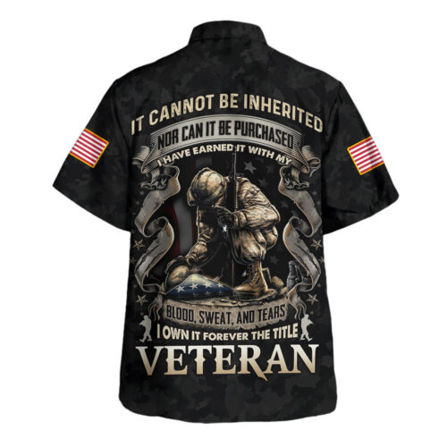 VETERAN NV-VTR71 Premium Hawaiian Shirt