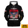 VETERAN HBLVTR64 Premium Microfleece Hoodie