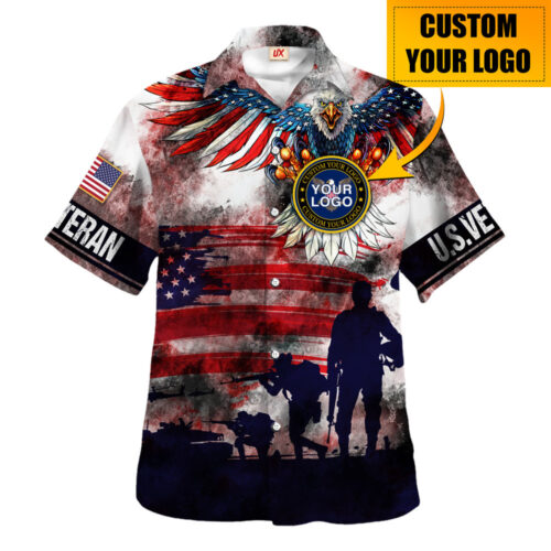 VETERAN HBLVTR63 Premium Hawaiian Shirt