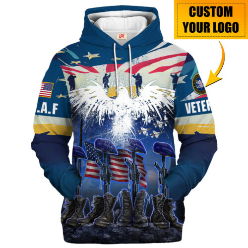 VETERAN HBLVTR70 Premium Microfleece Hoodie