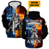 VETERAN HBLVTR67 Premium Microfleece Zip Hoodie