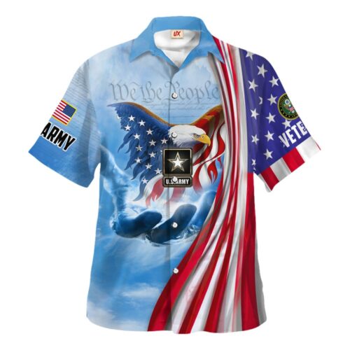 VETERAN UXVET19-AM Premium Hawaiian Shirt