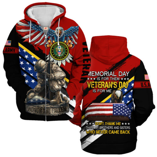 VETERAN UXVET53A-AM Premium Microfleece Hoodie