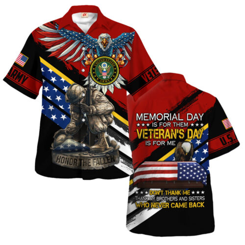 Memorial Day Premium Hawaiian Shirt