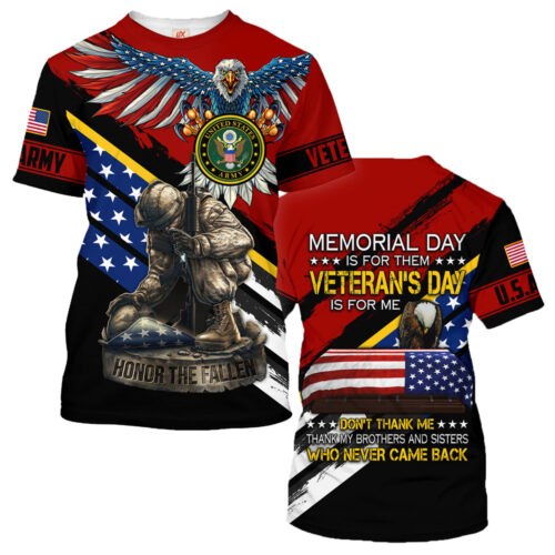 VETERAN Memorial Day Premium T-Shirt